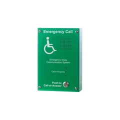 Disabled Refuge Outstation - Flush (Green)
