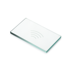 Proximity reader - Architectural, glass insert with logo