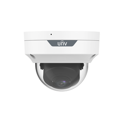 Uniview Easy 4MP IP Motorised External Dome Camera - White