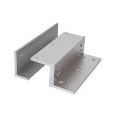 Adjustable Z and L Bracket for use with the EXML1200-GATE Maglock