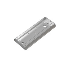 Armature housing for the ML1200 maglock range, allows for mounting of the armature plate without having to drill thick doors or where a Fire Door has been fitted (refer to door manufacturer).  FOR OUTWARD OPENING DOORS.