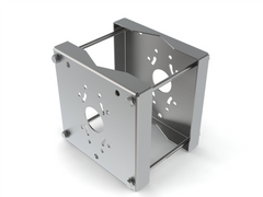 UNIVERSAL POLE CLAMP BRACKET, 1 WAY, WITH FIXING KIT