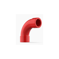 RED ABS 25mm 90 degree Sweeping bends (POA)