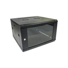 15u Wall Cabinet 600 Deep Black