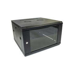 15u Wall Cabinet 600 Deep Black