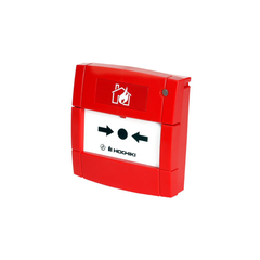Hochiki Add. MCP with SCI (Red) Flush