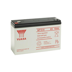 Yuasa 6v 10A/h Sealed Lead Acid Battery