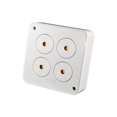 S120N Quad White Piezo Sounder 12V