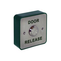 Press to exit  button with 'door Release'