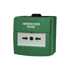 KAC IP67 MCP GREEN, Free Contact, Outdoor, Surface Mount with Glass