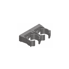 Pipe Clips 25-27 mm Grey (Mx 10) (PIP-009G)
