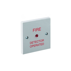 Remote Indicator with Fire Text