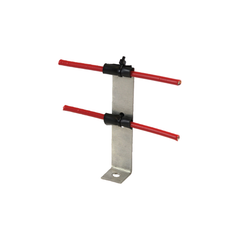 L Bracket, 100mm (3.9) (Zintec) c/w Silicon Sleeve - Pack of 100