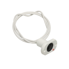 FLUSH MOUNT PUSH BUTTON WITH LED WHITE