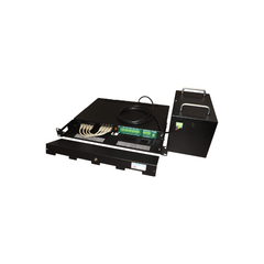 GBIT PoE PSU 19\ RACKMOUNT 4 O/P's C/W 10Ah BATT. PACK & NETWORK SWITCH