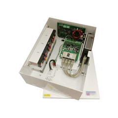GBIT PoE PSU METAL CASED 4 O/P's C/W 1.2Ah BATT. PACK & NETWORK SWITCH