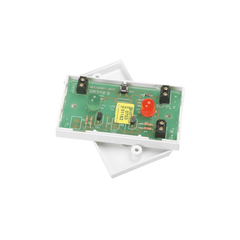 LED INDICATOR 12V RED / GREEN (SET / UNSET ETC) FLUSH MOUNT WITH STAINLESS STEEL PLATE
