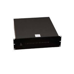 3U 19\ RACKMOUNT PSU 12VDC 1 x 8A C/W MAINS FAIL, LOW VOLTS AND BATT DISC.