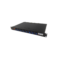 1U RACK MOUNT 12V DC 16A WITH FOUR 4A MANUALLY SWITCHED OUTPUTS