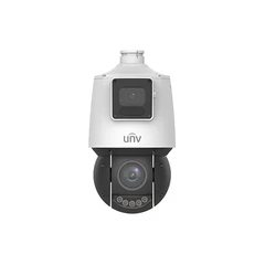 Uniview Prime 4MP+4MP Lighthunter Dual-lens Network PTZ Camera (Warm Light LED)