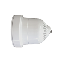 ZP Radio Sounder/VAD Wall mount W-3.1-11.5 - White Body, White Flash