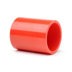 Socket 3/4 female to 25mm female. Pipe fitting - Red