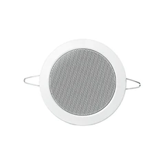 Complete fire ceiling speaker Power: 6W, 100V, (diameter 10 cm)