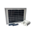 Panel, bracket, adaptor and rechargeable batteries