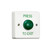 Plastic Green Dome Button