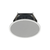 Ceiling Speaker, 6W (100v), 5\, 80 - 20KHz, Pure White, Spring Catch mount