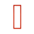 Flush Mount Bezel forOmnicare Comb Remote RED