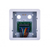 Plaster Board Flush BackBox C/W S/S Bezel
