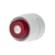 Sounder & VAD LED beacon deep base white body red flash - Coverage C-3-7.