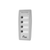 Four-button Wave-Track keypad transmitter. Battery version with PP3 and clip-on wall/desk bracket