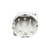 Hochiki Mounting Back Box with Glands - ivory
