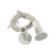 3/8 Flush Contact 1 RD 4 Wire White