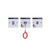 Vox Ignis â€šÃ„ÃºAssist Callâ€šÃ„Ã¹ Alarm WC system. Comprises of 1x over-door plate, 1x cancel plate, 1x pull cord and signage Injection moulded white polycarbonate.