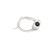 SURFACE MOUNT PUSH BUTTON WITH LED CC WHITE