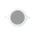 Complete fire ceiling speaker Power: 6W, 100V, (diameter 10 cm)