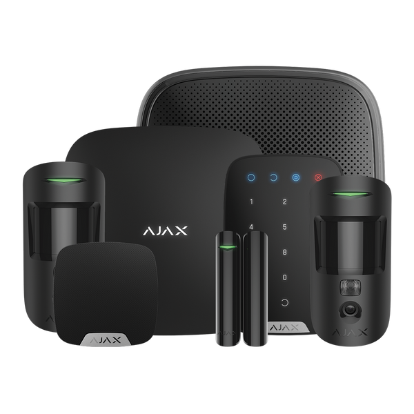 Ajax Kit 3 Cam House with keypad (8PD)