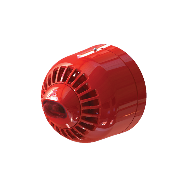 Wall mount sounder/VAD Red W-2.4-7.5