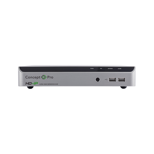 Concept Pro Lite 4 Channel 8MP NVR with PoE Concept Pro Lite 4 Channel 8MP NVR with PoE