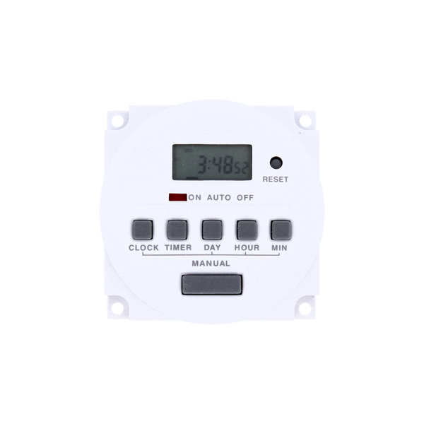 Digital 7-day timer, 24Vac/dc