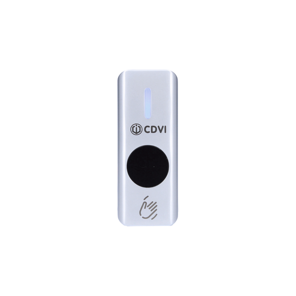 Infrared exit device, architrave, surface