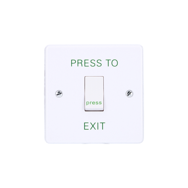 CDVI Plastic exit button, standard, surface mount