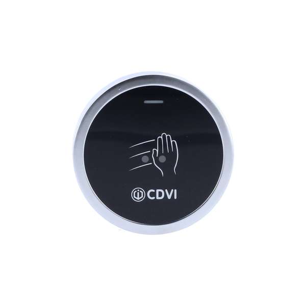 Round wave logo infrared exit device