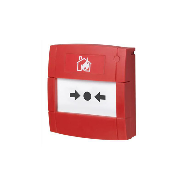KAC Red Call Point 470 Ohms LED. Surface, Glass