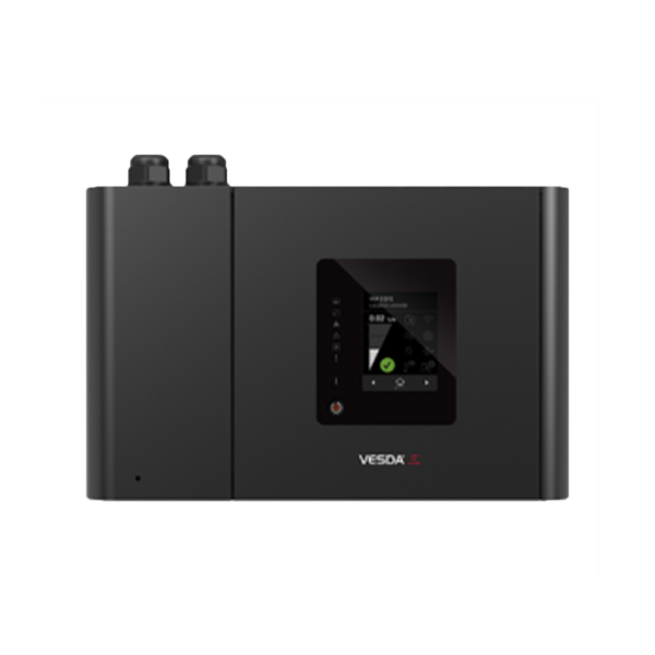 4 Pipe VEP with FOK LED's - Black Plastic