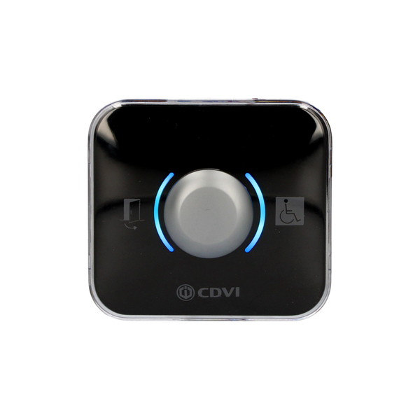 Stylish exit device with black or white covers