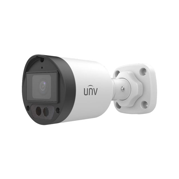 Uniview 5MP Lighthunter Fixed Bullet Camera (2.8mm) [Metal+Plastic with Mic]